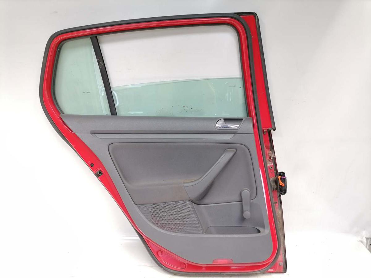 VW Golf 5 original Tür hinten links LY3D Tornadorot Fließheck Bj.2004